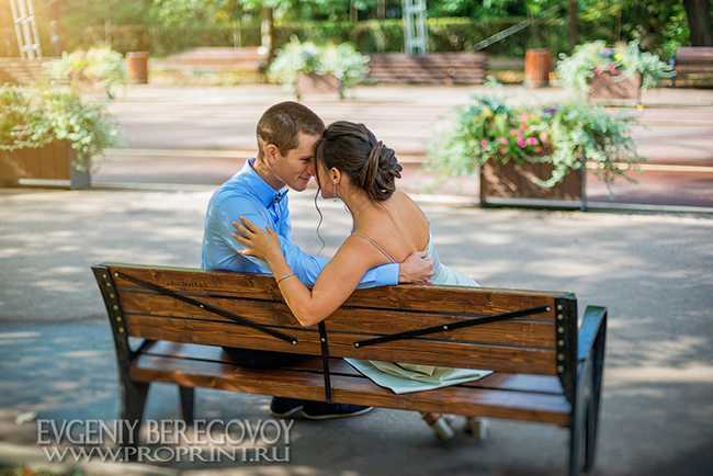 Фотограф Евгений Береговой Свадебная фотосессия в парке. 4